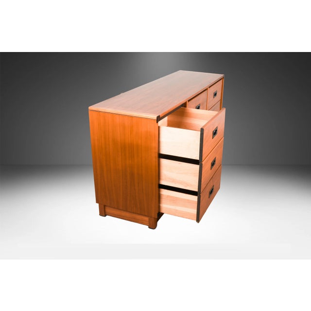 1960s Mid Century Drexel New Generation Nine Drawer Dresser For Sale - Image 9 of 14