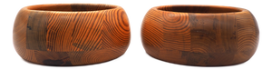 Pine Bowls from Smålandsslöjd Värnamo, Set of 2
