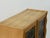 Vintage Oak Display Cabinet with Stained Glass Doors by Henning Kjærnulf, 1960s For Sale - Image 9 of 14
