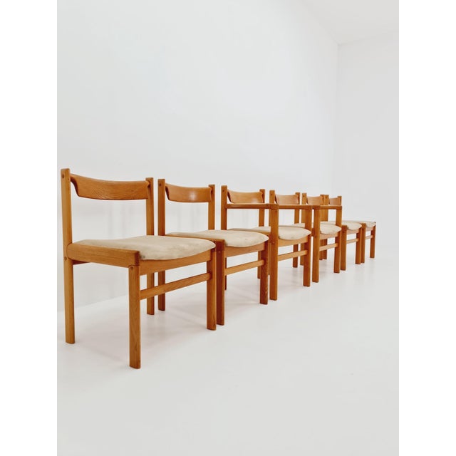 Brown Danish Oak Dining Chairs by H. W. Klein for Bramin, 1960s, Set of 6 For Sale - Image 8 of 18