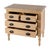 Spritely Home Accent Furniture Easterbrook 31.5 in. W Rectangular Wood 4 Drawer Accent Chest, Natural For Sale - Image 4 of 9