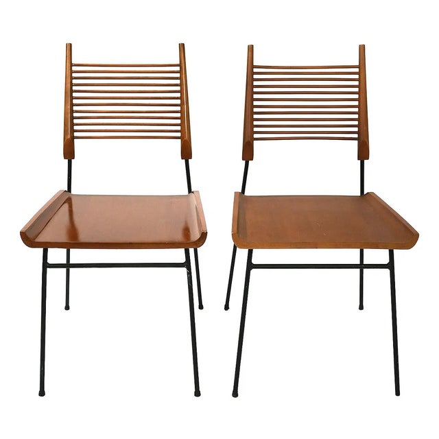 Planner Group 1950s 10 Paul McCobb Planner Group Winchendon Shovel Back Chairs - A Set For Sale - Image 4 of 14