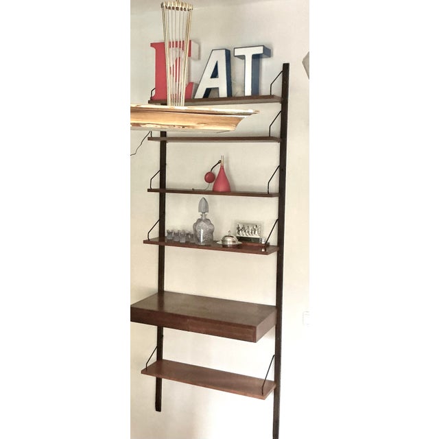 1960s Mid-Century Royal System Wall Shelf by Poul Cadovius for Cado, Denmark, 1960s For Sale - Image 5 of 15