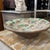 Rustic Mid 20th Century Speckled Decorative Ceramic Bowl For Sale - Image 3 of 11