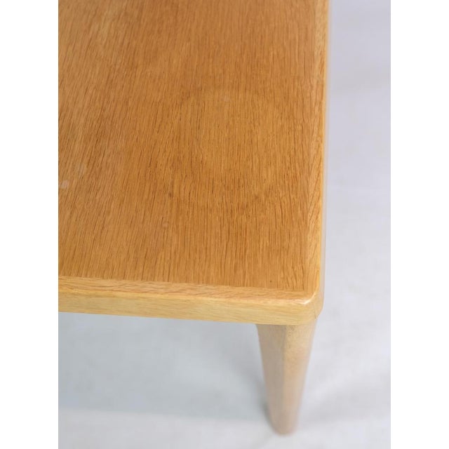 Oak Coffee Table by Henning Kjærnulf for Vejle Chairs and Furniture Factory, 1960s For Sale - Image 4 of 12