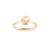 Gold 14k Yellow Gold 1.58ctw Lab Grown Round Diamond Hidden Halo Engagement Ring, Size 5.5 For Sale - Image 8 of 10
