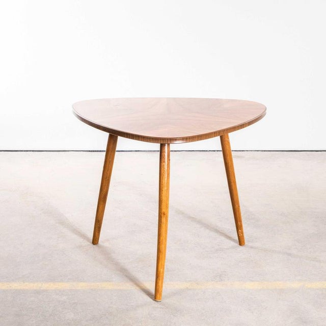 Wood Side Table from Lozenge, 1950s For Sale - Image 7 of 7