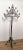 Wrought Iron Floor Lamp with 7 Lights, French, Circa 1940 For Sale - Image 11 of 12