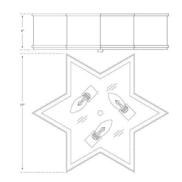 Modern Alexa Hampton for Visual Comfort Signature Sophia 17" Flush Mount in Gun Metal with Frosted Glass For Sale - Image 3 of 3