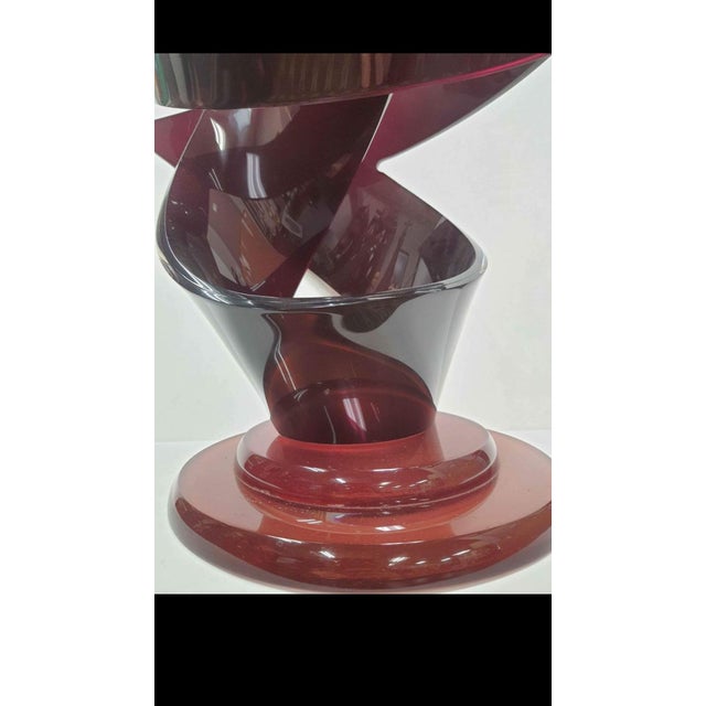 Original acrylic sculpture by listed artist Shlomi Haziza signed. He is considered the master of acrylic art. This is your...