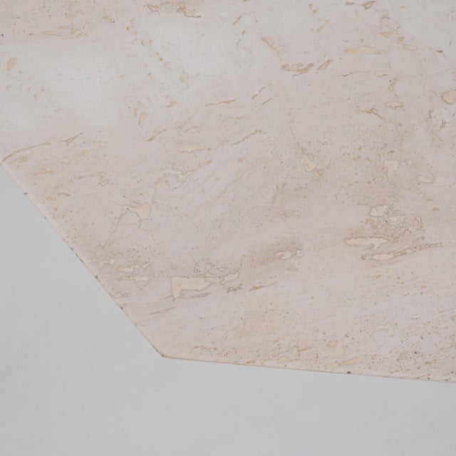 20th Century Italian Marble Dining Table For Sale - Image 9 of 18