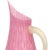 Mid-Century Modern Murano Vintage Pink White Opal Gold Flecks Diamond Quilted Surface Italian Art Glass Pitcher Flower Vase For Sale - Image 3 of 12