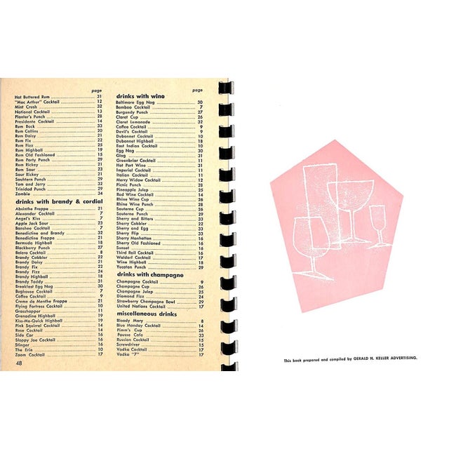 White "Say When: A Guide to Pleasant Drinking" For Sale - Image 8 of 12