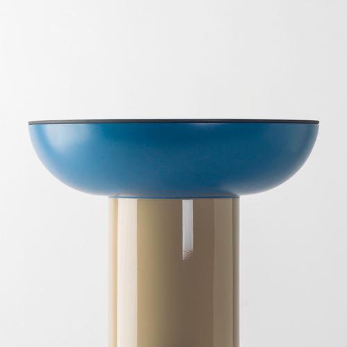 Multicolor explorer #01 table design by jaime hayon, 2019 manufactured by bd barcelona. Lacquered fibreglass body. Solid...