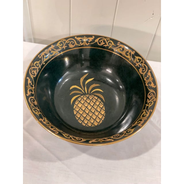 Late 20th Century Pineapple Bowl Andrea by Sadek Large For Sale - Image 10 of 11