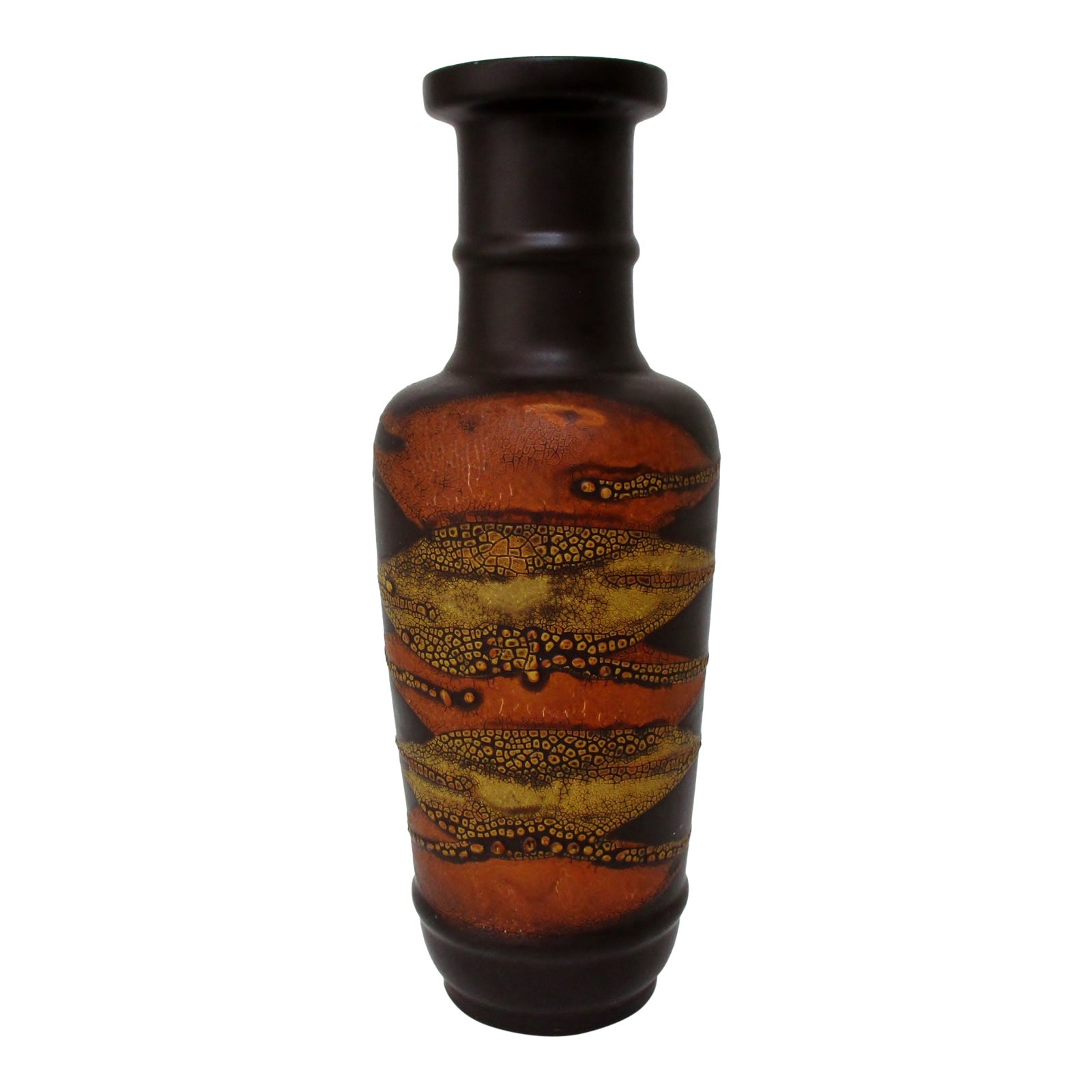 Royal Haeger Earth Wrap Vase Chairish