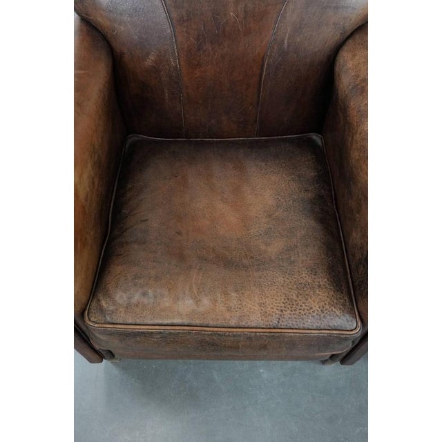 Vintage Sheepskin Armchairs, Set of 2 For Sale - Image 5 of 18