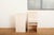 Chairs in Wood Construction with Shelf and White Stained by Felice Dittli, 2006, Set of 2 For Sale - Image 12 of 13