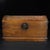 1990s Large Hand-Carved Wooden Treasure Chest With Brass Hardware & Dragon Motif For Sale - Image 5 of 9