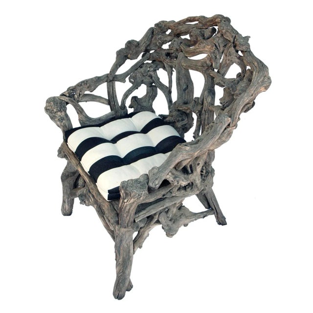 Late 20th Century King Driftwood Chair For Sale - Image 4 of 12