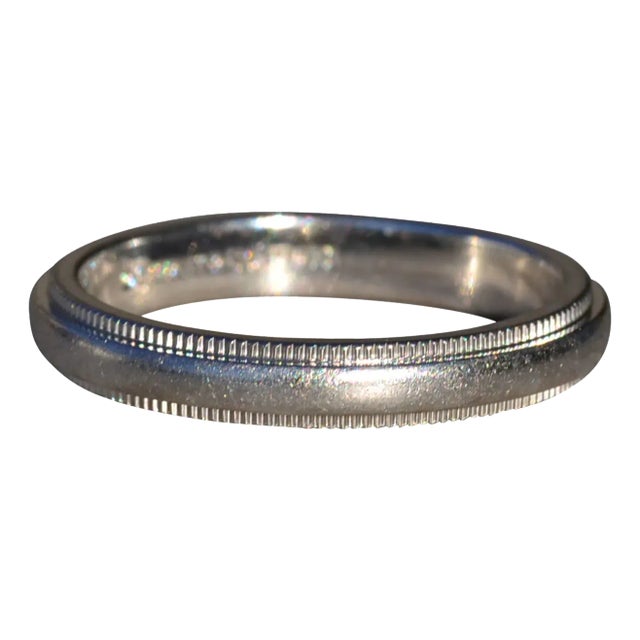 The Venado: Ladies Tiffany & Co. Platinum Eternity Wedding Band For Sale
