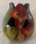 Boho Chic 2010s “Gorgeous “ Artist-Made Hand-Carved & Hand-Painted Calla Lilies Gourd Vessel For Sale - Image 3 of 11