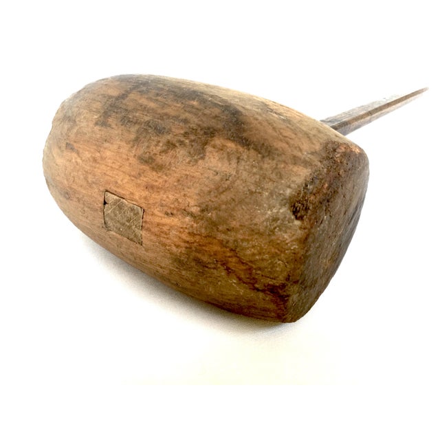 Vintage Long Japanese Wooden Mallet Chairish