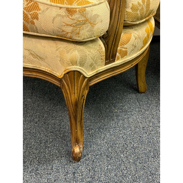 Late 20th Century French Bergere Chairs - A Pair For Sale In New York - Image 6 of 9