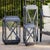 Metal Terrazza Outdoor Lantern Medium For Sale - Image 7 of 7