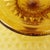 Art Deco Amber Cake Stand in Depression Glass For Sale - Image 13 of 16