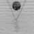 0.60ctw Graduated Diamond Journey Pendant Necklace 14k White Gold 21" Box Chain For Sale In Greensboro - Image 6 of 6