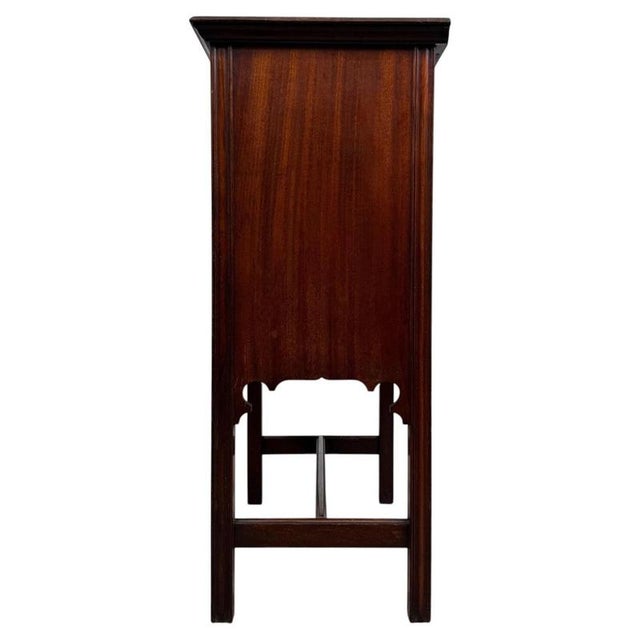 Antique English Mahogany Cabinet, 1900s For Sale - Image 12 of 13
