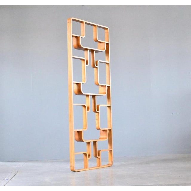 Mid Century Room Divider By Ludvik Volak Circa 1960 Made from curved beech - Designed by Ludvik Volak - Produced by...