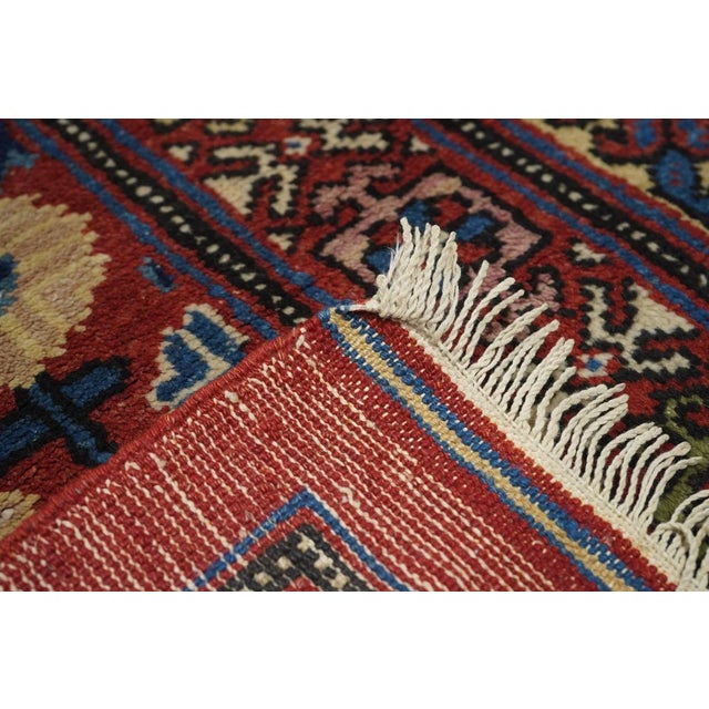 1940s Vintage Khotan Samarghand Rug 4'4'' x 7'4'' For Sale - Image 10 of 12