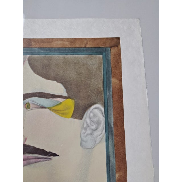 Richard Lindner (German American) 1901 - 1978 Lithograph Signed and Numbered 46/50 For Sale - Image 9 of 9