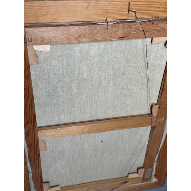 Carl Gunne, Coastal View, Grundsund, 1950s, Oil on Canvas, Framed For Sale - Image 16 of 18