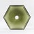 Green 1960s Mid-Century Modern Scandinavian Glass & Brass Ceiling Light by Carl Fagerlund for Orrefors For Sale - Image 8 of 9