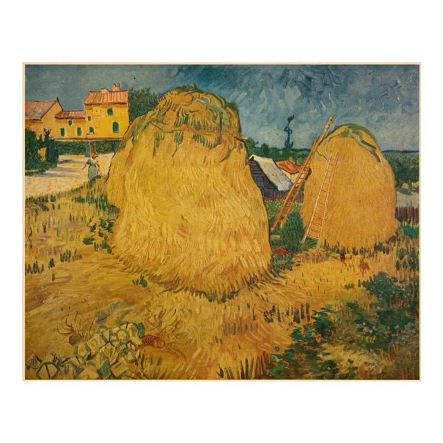 1947 After Vincent Van Gogh "The Millstones in Provence", First Edition Parisian Print For Sale