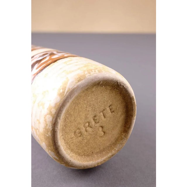 Ceramic Ceramic Vase from VEB Gräfenroda-Keramik, 1950s For Sale - Image 7 of 8