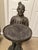 Plastic Rare Large Vintage “Terracotta” Warrior Butler Serving Tray Table Statue 37” For Sale - Image 7 of 11