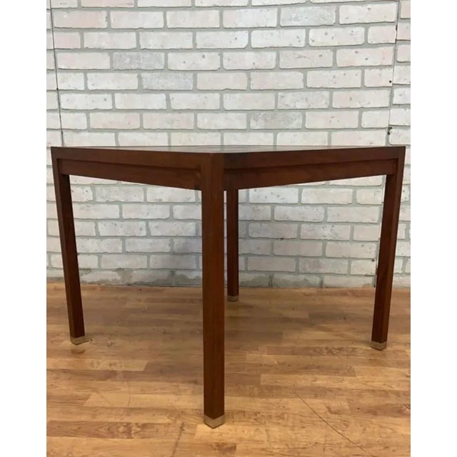 Wood Mid Century Modern Swedish Square Coffee Table by Dux For Sale - Image 7 of 8