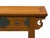 Wood Oriental Copper Brown Ru Yi Apron 3 Drawers Low Bench Table For Sale - Image 7 of 13