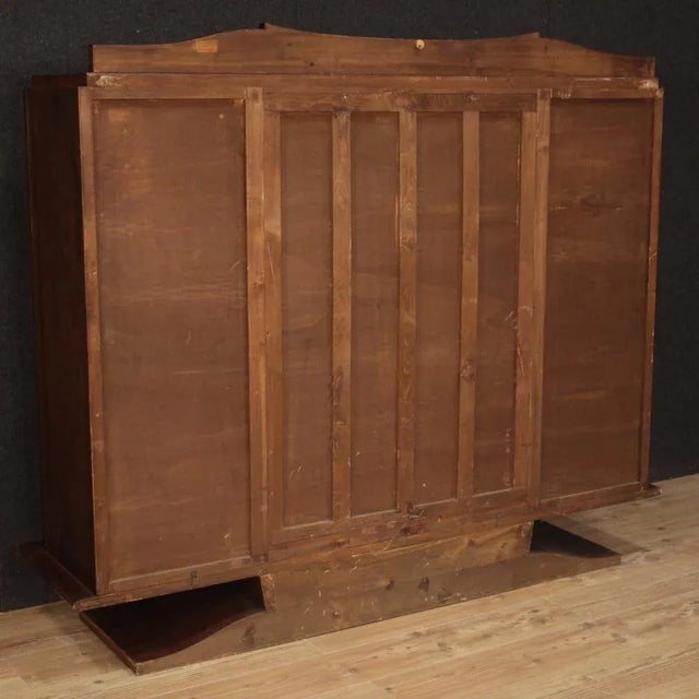 Mid-Century Italian Showcase in Wood, 1950s For Sale - Image 9 of 13