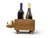 Sculptural Rhinoceros Double Bottle Holder, 1970s For Sale - Image 10 of 13