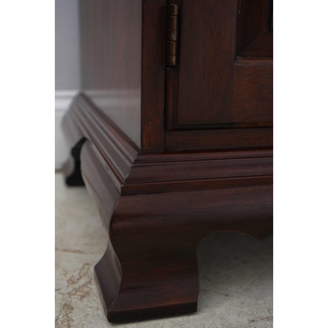 Henkel Harris 4 Door Mahogany China Cabinet For Sale - Image 14 of 18
