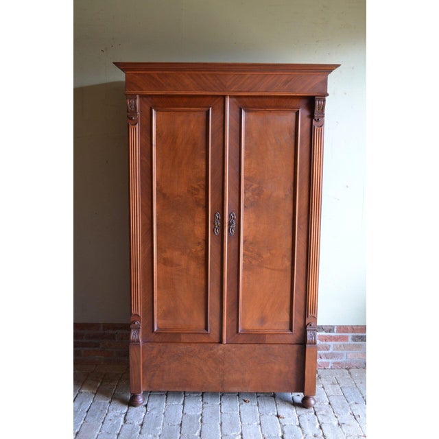 Art Deco Mahogany Cabinet For Sale - Image 9 of 9