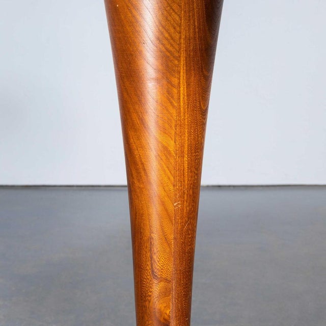 1950s Mid-Century Round Dining Table, 1950s For Sale - Image 5 of 9