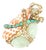 Late 20th Century Iradj Moini Aquamarine and Shell Cluster Brooch For Sale