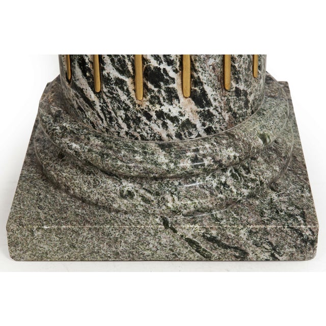 Pair of Classical Solid Marble Stop-Fluted Columns Pedestals For Sale - Image 18 of 18