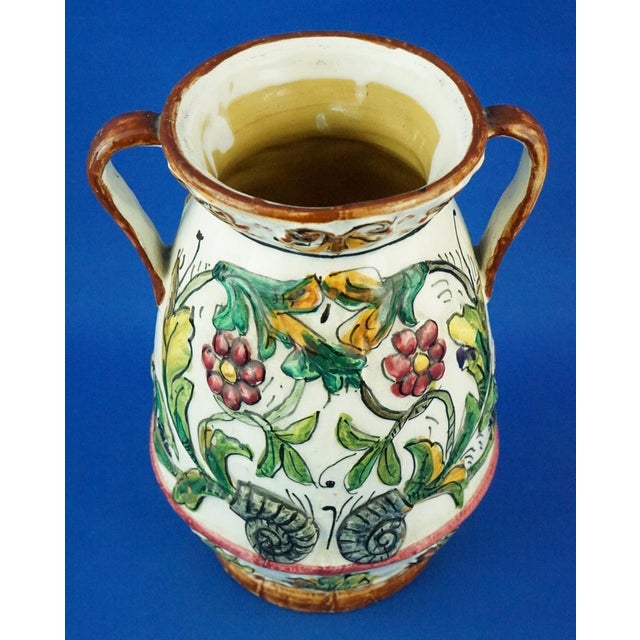 20th Century Ceramic Vase by the Civita Castellana Factory, Italy, 1920s For Sale - Image 14 of 18